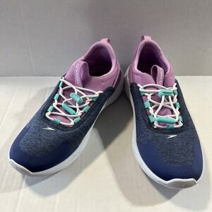 Speedo Women Blue And Pink Surf Walker Comfort Casual Shoes Sneakers Size 7-8
